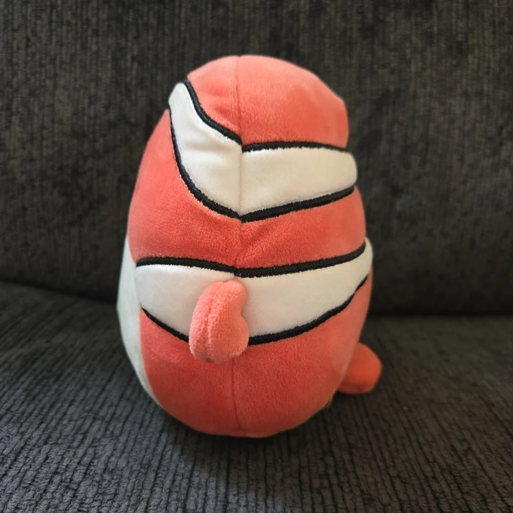 Squishmallows Ricky The Clownfish Pink 5" Kellytoy Plush Stuffed Animal - Picture 7 of 9